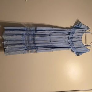 Women’s baby blue lace dress